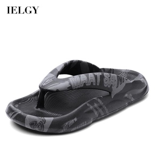 Ielgy รองเท้าแตะลําลอง ใส่สบาย แฟชั่นสําหรับผู้ชาย คู่รัก