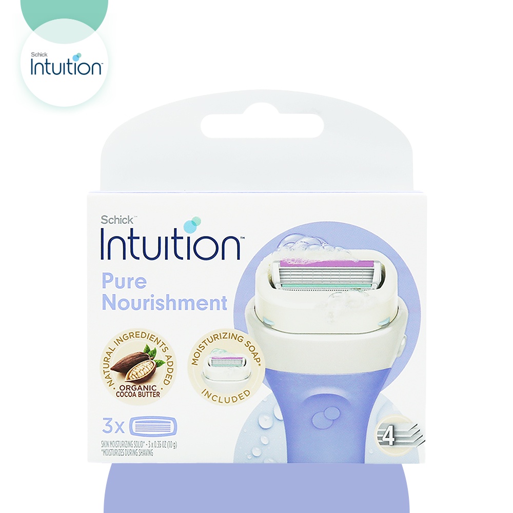 Schick รีฟิล Intuition Pure Nourishment Cocoa Butter Refill  (INP22R)