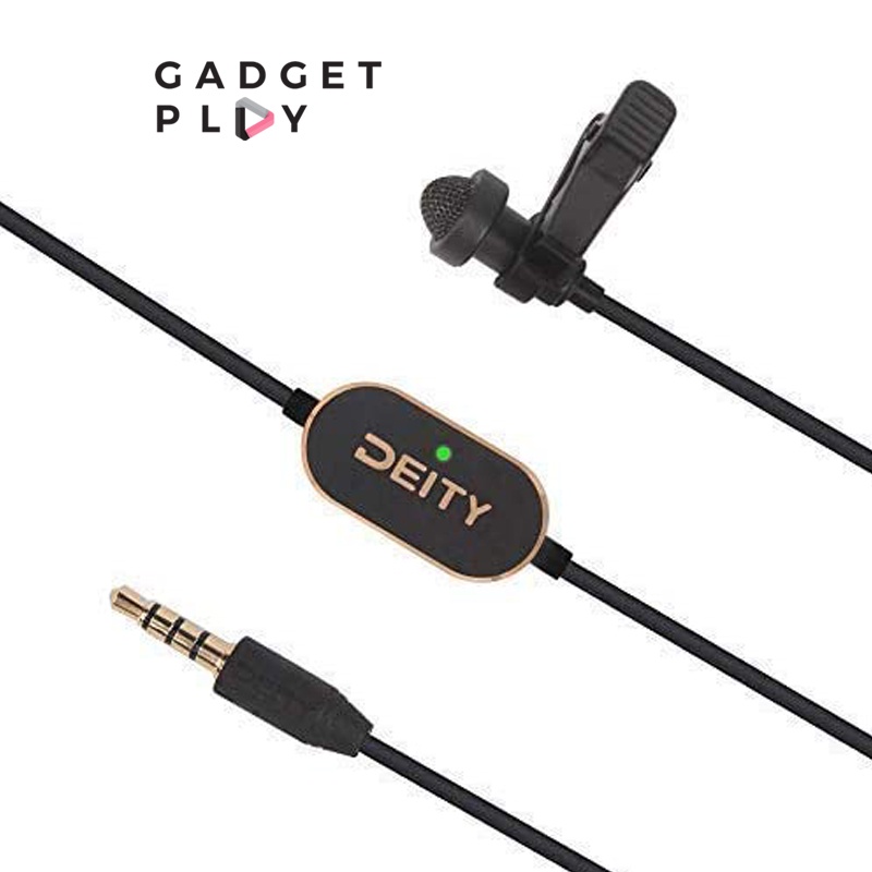 Deity V.Lav Pre-Polarized Lavalier Lapel Microphone Omnidirectional Condenser Mic for DSLRs Camcorde