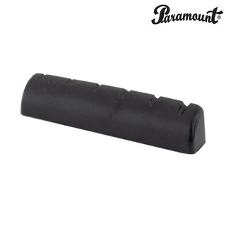 Paramount NT600LP หย่องบนกีตาร์ไฟฟ้า อย่างดี แบบพลาสติกสังเคราะห์  ยาว 42 มิล สีดำ (Acoustic Guitar Nut)