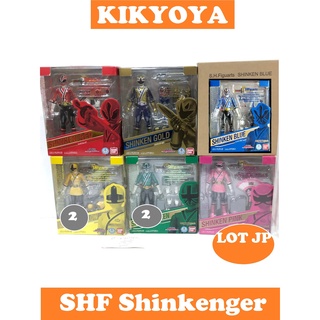 มือ 1/2 S.H. Figuarts Shinken SET LOT JP NEW 4 กล่อง LOT JP 2nd 2 กล่อง Samurai Sentai Shinkenger LOT japan