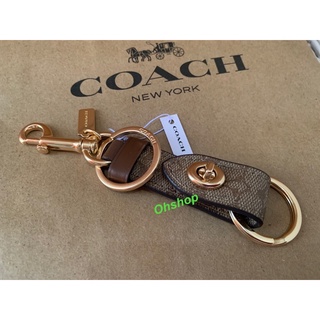 🎈พร้อมส่ง🎈พวงกุญแจ/ที่ห้อยกระเป๋า Coach ของแท้💯%