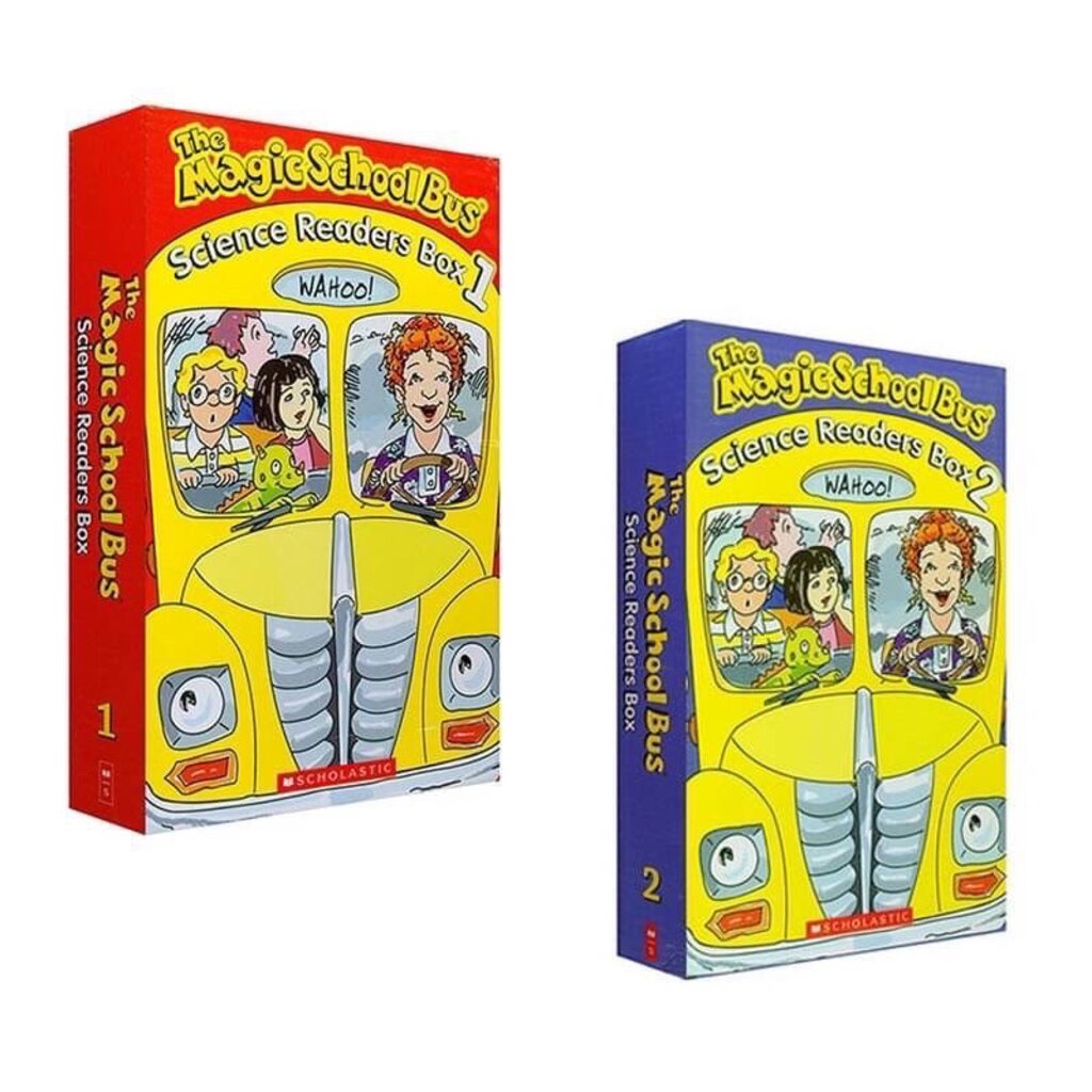 (พร้อมส่ง) The Magic School Bus Science Readers Box1 and Box2 (20 เล่ม