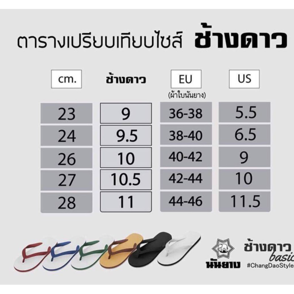 รองเท้าแตะ ฟองน้ำนันยาง ตราช้างดาว