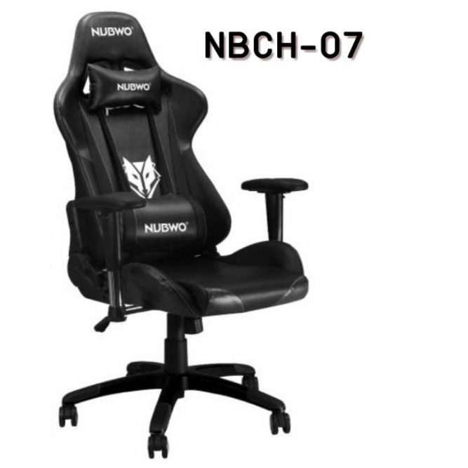 เก้าอี้เกมมิ่ง NUBWO NBCH-07 นับโว สีดำ