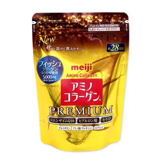 Meiji Amino Collagen เมจิ อะมิโน คอลลาเจน 5000 mg. Meiji Amino Collagen 5,000 mg.