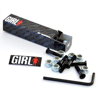 Girl Skateboard Hardware 7/8 inch น็อตยึดทรัค น็อตยึดทรัคสเก็ตบอร์ด ขนาด 22 mm พร้อมส่ง