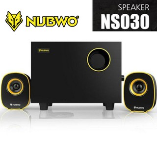 ลำโพงคอมพิวเตอร์ 2.1 Subwoofer speaker NUBWO NS-030