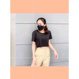 เสื้อครอปเเฟชั่นสตรีทส์สุดเท่ส์ #13321792557