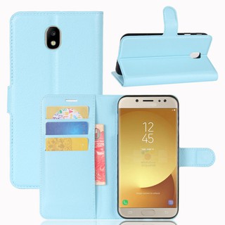 เคสฝาพับหนัง สำหรับ Samsung Galaxy J7 Pro