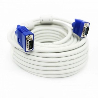 สาย VGA M/M 3+6 3M เส้นใหญ่ (สีขาว)