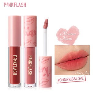 Pinkflash ลิปสติก เนื้อแมตต์ เพิ่มความชุ่มชื้น 2 ชิ้น