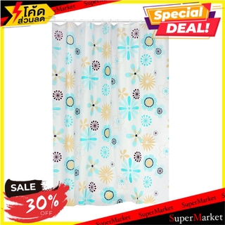 🔥แนะนำ!! ม่านห้องน้ำ PEVA WSP SCP-1 C4058 180X180 ซม. ผ้าม่านห้องน้ำ SHOWER CURTAIN WSP SCP-1 C4058 180X180CM GRAPHIC