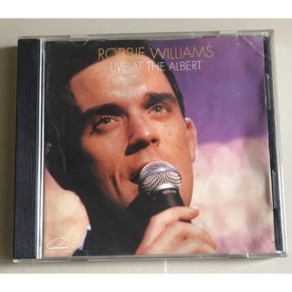 วีซีดีคอนเสิร์ต ลิขสิทธิ์ มือ 2 สภาพดี... 250 บาท “Robbie Williams” คอนเสิร์ต “Robbie Williams:Live at the Albert"