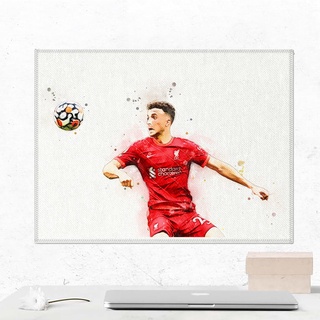 โปสเตอร์ ผ้าแคนวาส Diogo Jota (1) Liverpool ดิโอโก้ โชต้า นักเตะ ลิเวอร์พูล ภาพวาด ศิลปะ นักบอล นักฟุตบอล