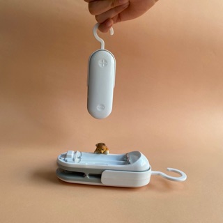 เครื่องซีลความร้อน สำหรับถุงพลาสิก ถุงขนม แบบพกพา (Mini Heat Sealer) ใช้ถ่าน AA