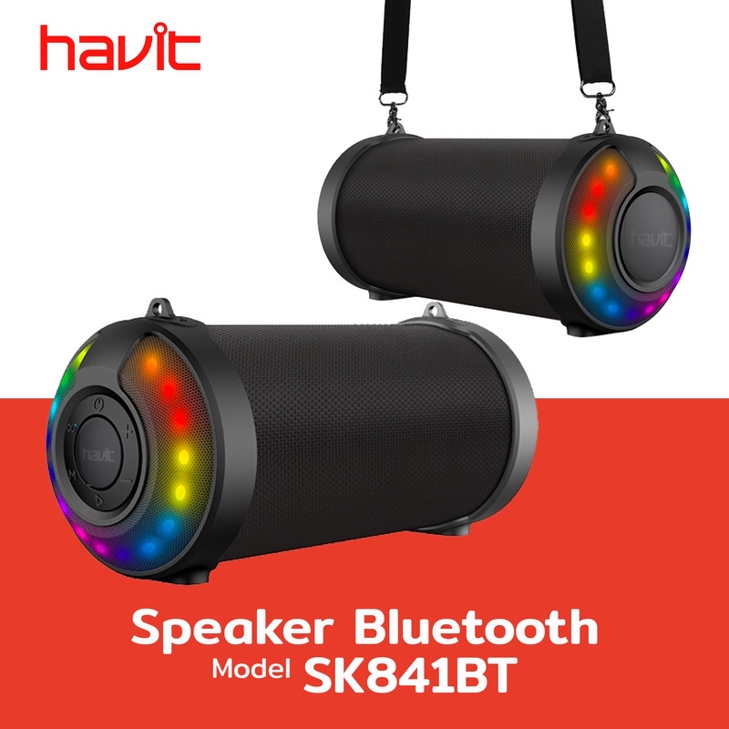 : Havit Speaker Bluetooth Model SK841BT ฮาวิท ลำโพงบลูทูธไร้สาย