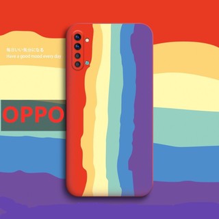 🇹🇭เคสโทรศัพท์มือถือสีรุ้งสําหรับ OPPO A5/A9(2020)/ A7/ A5S/ F9/ A12