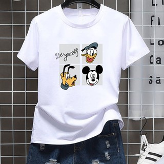 T0096 เสื้อยืดคอกลมแฟชั่นunisex  ยอดฮิตใส่ได้ทั้งชายและหญิง