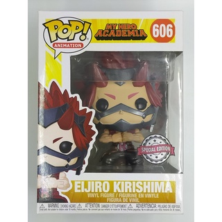 Funko Pop My Hero Academia - Eijiro Kirishima [Metallic] : 606 (กล่องมีตำหนินิดหน่อย)