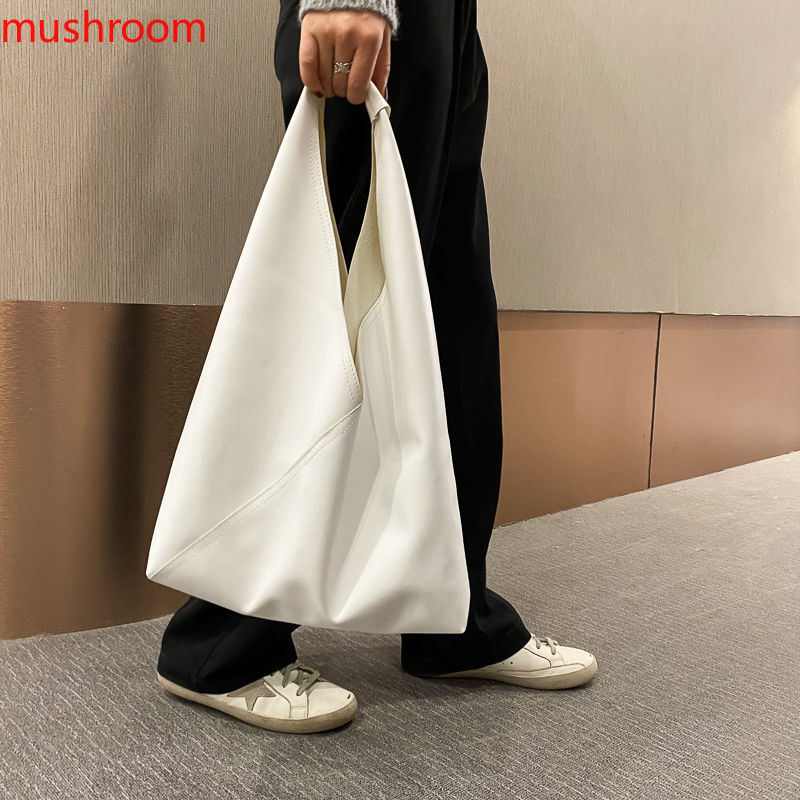 【mushroom】กระเป๋าสะพายไหล่ สะพายข้าง หนัง Pu