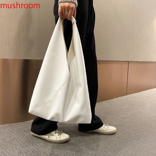 (Musheoom) กระเป๋าหนัง PU กระเป๋าสะพายไหล่กระเป๋า crossbody แฟชั่นสตรี 2021