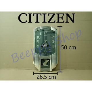 นาฬิกาแขวนผนัง CITIZEN  รุ่น QHS2831-B นาฬิกาแขวนฝาผนัง นาฬิกาติดผนัง นาฬิกาประดับห้อง ของแท้