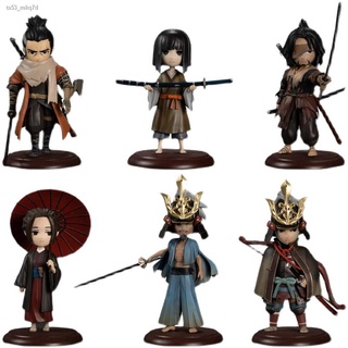 [Commodity spot] ACTOYS Sekiro Shadow Model Second Series Hand-made Easter Egg Blind Box รอบน้ำอุปกรณ์ว่ายน้ำรุ่น Q