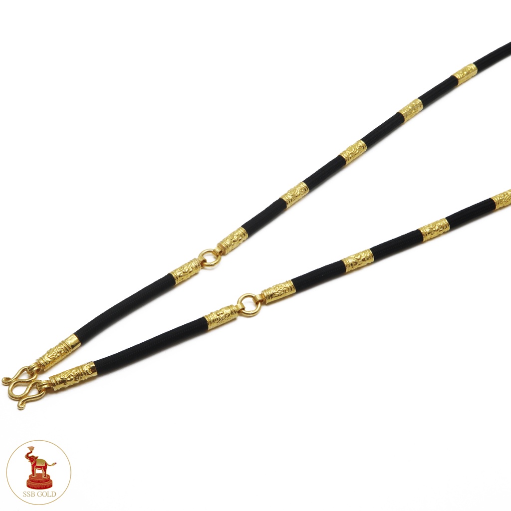 สร้อยเชือกร่มทองแท้ น้ำหนัก 1 บาท ขายได้ จำนำได้ พร้อมใบรับประกันทองแท้ (ผ่อนผ่านบัตรเครดิต 0%)