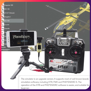 Startrc 8 - In - 1 Rc เครื่องบินจําลองไร้สายสําหรับ Flysky I6X Flysky I10 Flysky Paladin 18 Fs - Pl18 Futaba Radiolink At9S 10