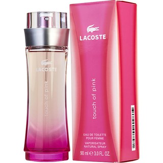 Lacoste Touch Of Pink women Eau De Toilette 90ml ของแท้นำเข้า ไซส์จริง