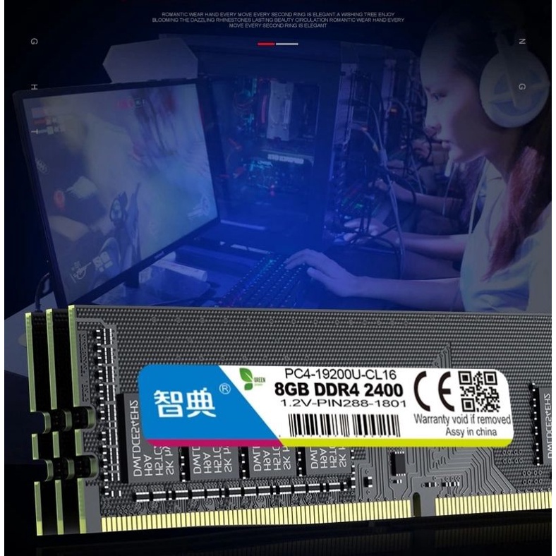 แรม 8GB Bus 2400MHz DDR4 ของใหม่ รองรับทั้งบอร์ด Intel และ AMD ราคากันเองจากโรงงาน ไม่แพง ย้อมยาวพร้อมส่งออกทุกวัน ในไทย