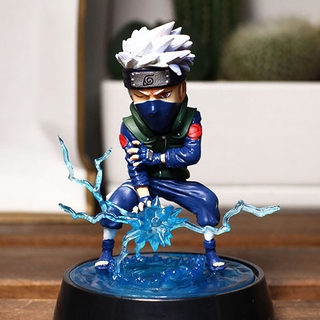 ฟิกเกอร์ นินจาจอมคาถา Kakashi Hatake Chidori Ver. GK 11cm Sharingan รุ่นที่หก นินจาจอมคาถา Battle Version Thunder Copy Wheel Eye Naruto