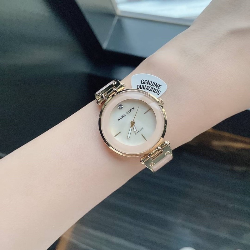 ✨ของแท้100%✨ นาฬิกาข้อมือ สีชมพู Anne Klein Women's AK/2512