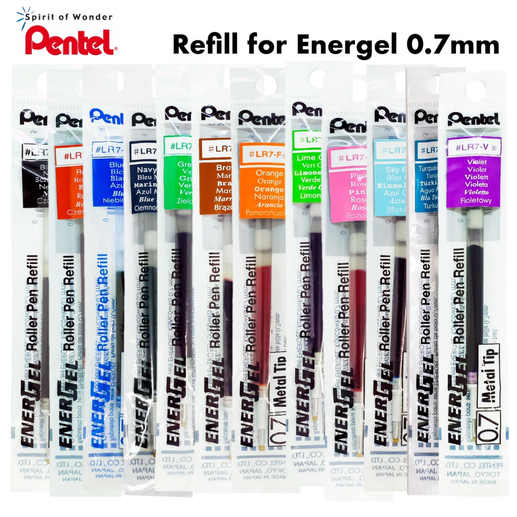 Pentel ไส้ปากกา เพนเทล Energel 0.7mm รุ่น LR7