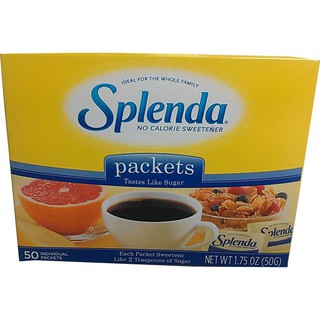 Splenda Packets 50g สเปลนด้าแพ็คเก็ต 50 กรัม