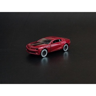 majorette chevrolet camaro สีแดงคาดดำ