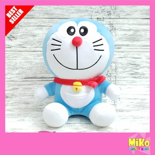 ♘ตุ๊กตา โดเรม่อน นุ่มนิ่ม (ขนาด 10 นิ้ว) ลิขสิทธิ์แท้ / Doraemon Solf 10"ของเล่นตุ๊กตา🎁🎀✨🎗🎈