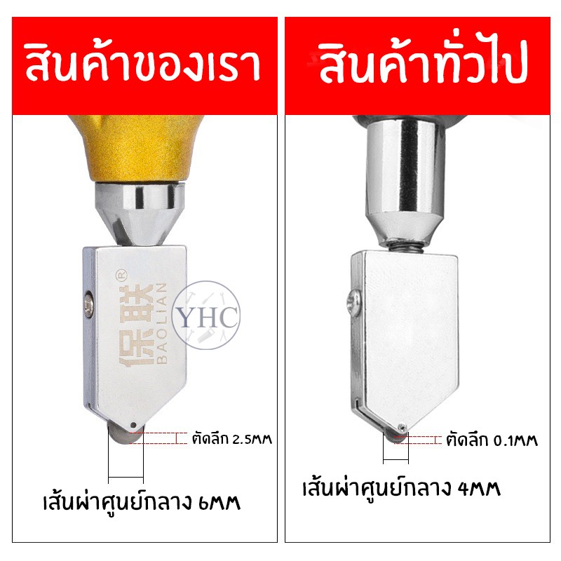 เครื่องตัดกระเบื้องเซรามิก เครื่องตัดกระจก ที่ตัดกระจก ที่ตัดกระเบื้อง One Piece Portable multitool ราคา ถูกที่สุด ดีลบีเคเค แกลเลอรีภาพที่ 2