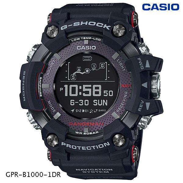 นาฬิกาข้อมือ Casio G-shock Rangeman Bluetooth รุ่น GPR-B1000-1DR (BLACK)
