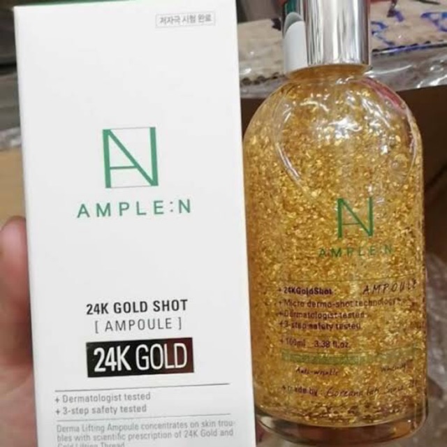 พร้อมส่ง!! ถูกที่สุด!! Ample n 24K Gold shot