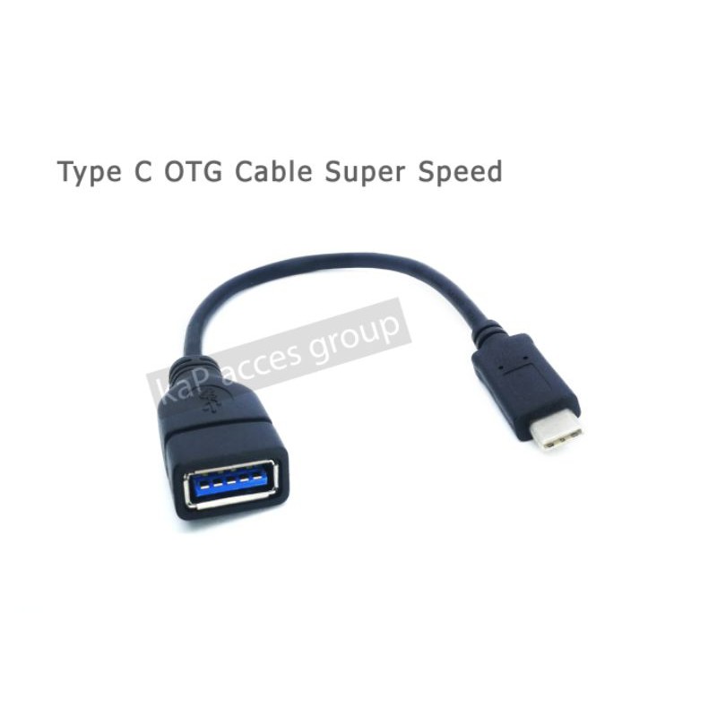 สายเวอร์ชั่น 3 Type C to USB OTG เชื่อมต่อแฟลชไดร์ฟ