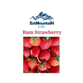 เมล็ดกาแฟคั่วอ่อน รสรัมสตรอเบอรี่ RumStrawBerry Barrel Aged Speciality Coffee[ EST-M ]