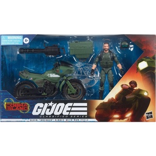 G.I. Joe Classified Series Alvin "Breaker" Kibbey with RAM Cycle