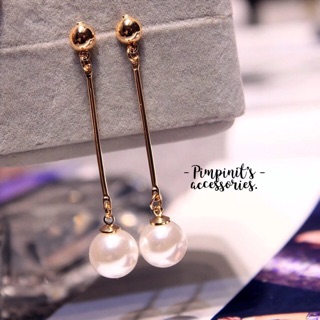 📬 พร้อมส่ง : ต่างหูระย้าไข่มุก | Pearl Drop Earring.