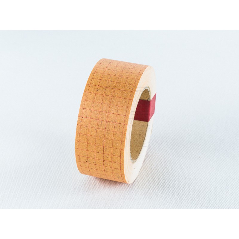 Classiky Kraft Masking Tape - Red Line & Blue Line