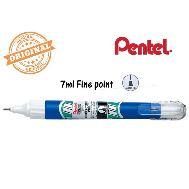 [KOH] PENTEL CORRECTION PEN / LIQUID PAPER 7ML