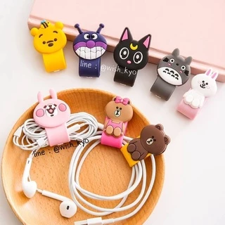 [📣ส่งจาก กทม.] 3ที่รัดสายชาร์จ/สายหูฟัง ตัวรัดสายชาร์จให้เป็นระเบียบ