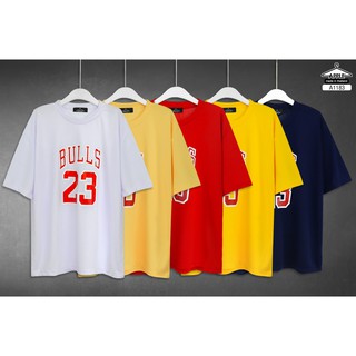 เสื้อกีฬา ลาย BULLS23 โอเวอร์ไซส์