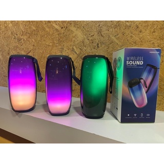 New2022🔥Hopestar P50 /H50 ลำโพงบลูทูธ ดีไซส์สวยงาม พร้อมไฟRGB เสียงดี เบสแน่น ของแท้100%